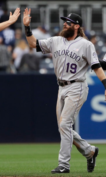 Complete with bushy beard and mullet, Blackmon leads Rockies